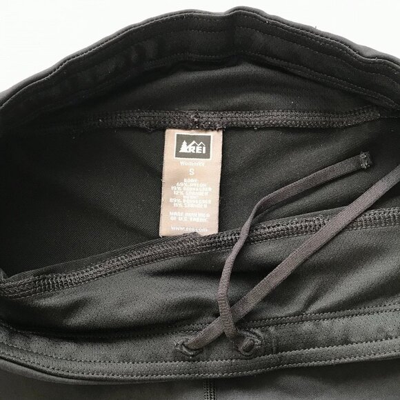 REI CO-OP Women's bike/athletic shorts elastic & drawstring back zipper pocket S - Picture 6 of 9